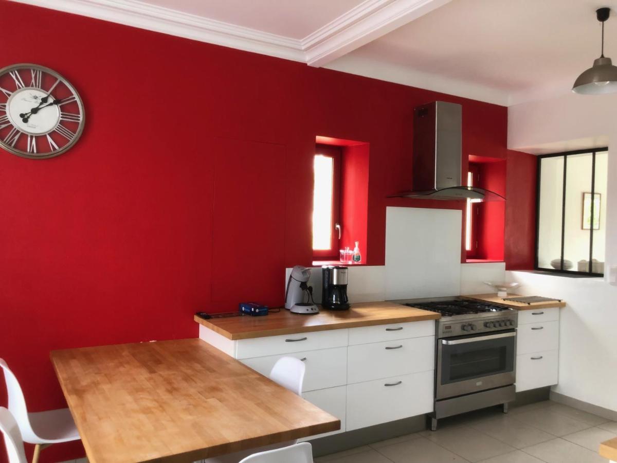 Villa Le Printemps, Maison 15 Pers Avec Piscine Cheviré-le-Rouge 외부 사진